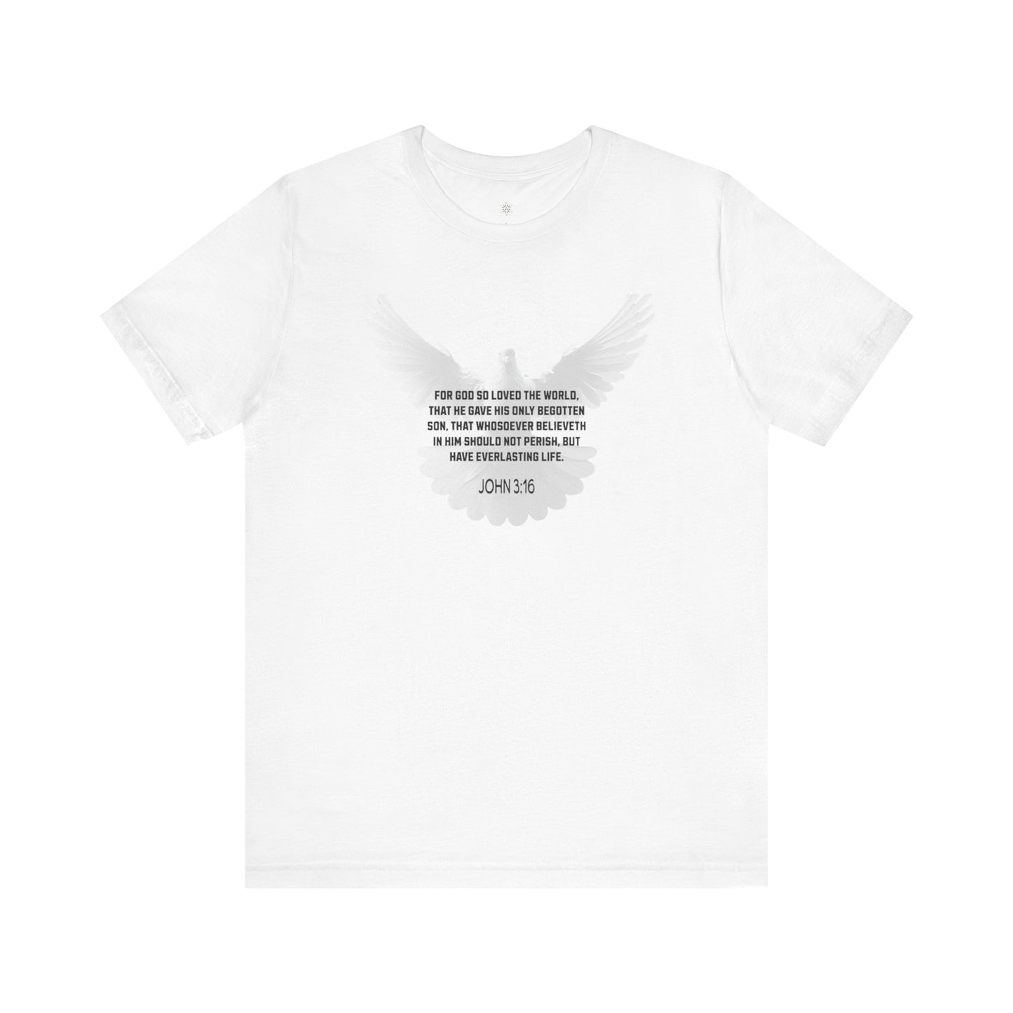 Christian Women's Tee - John 3:16 Short Sleeve Tee
