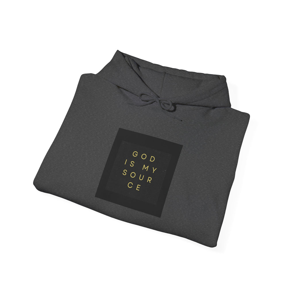 God Is My Source Hoodie — Christian Entrepreneur Sweatshirt