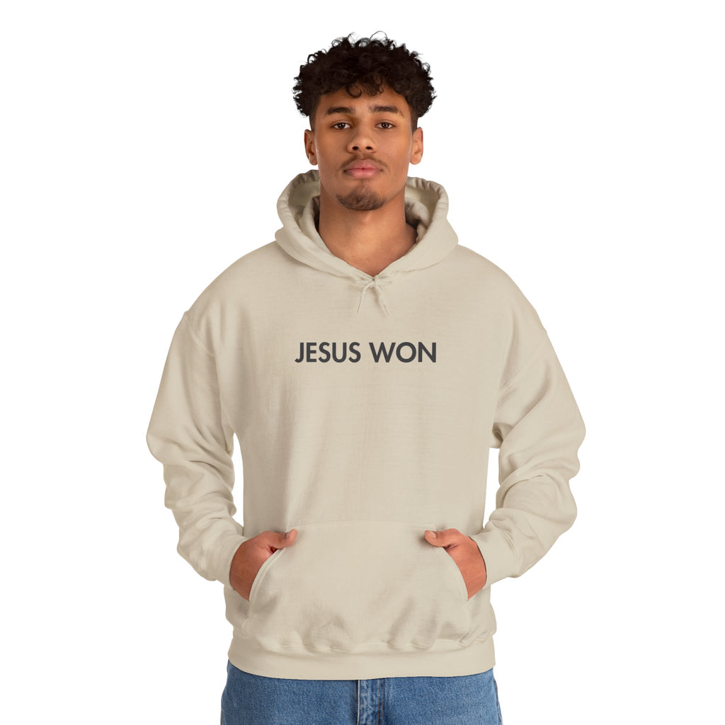 Jesus Won Men's Hoodie