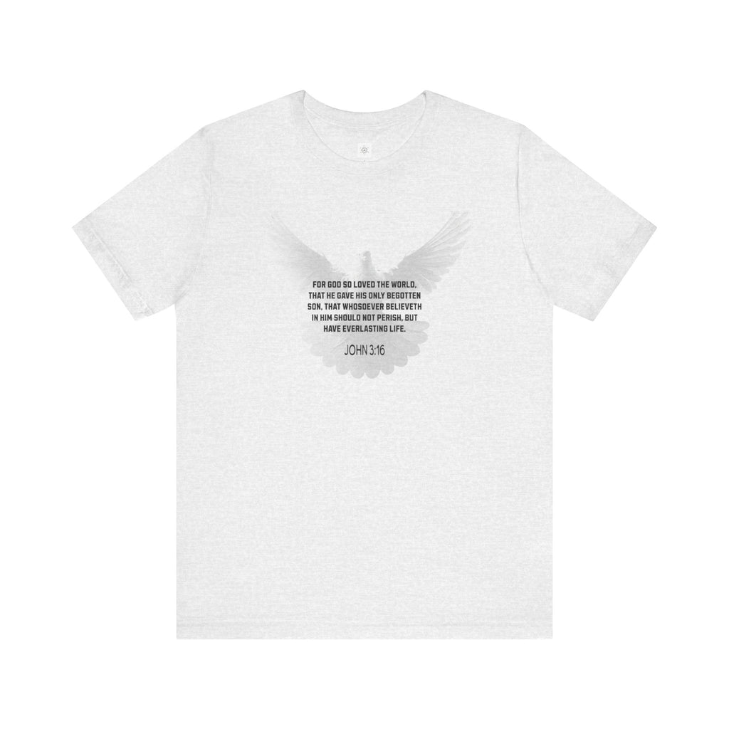 Christian Women's Tee - John 3:16 Short Sleeve Tee