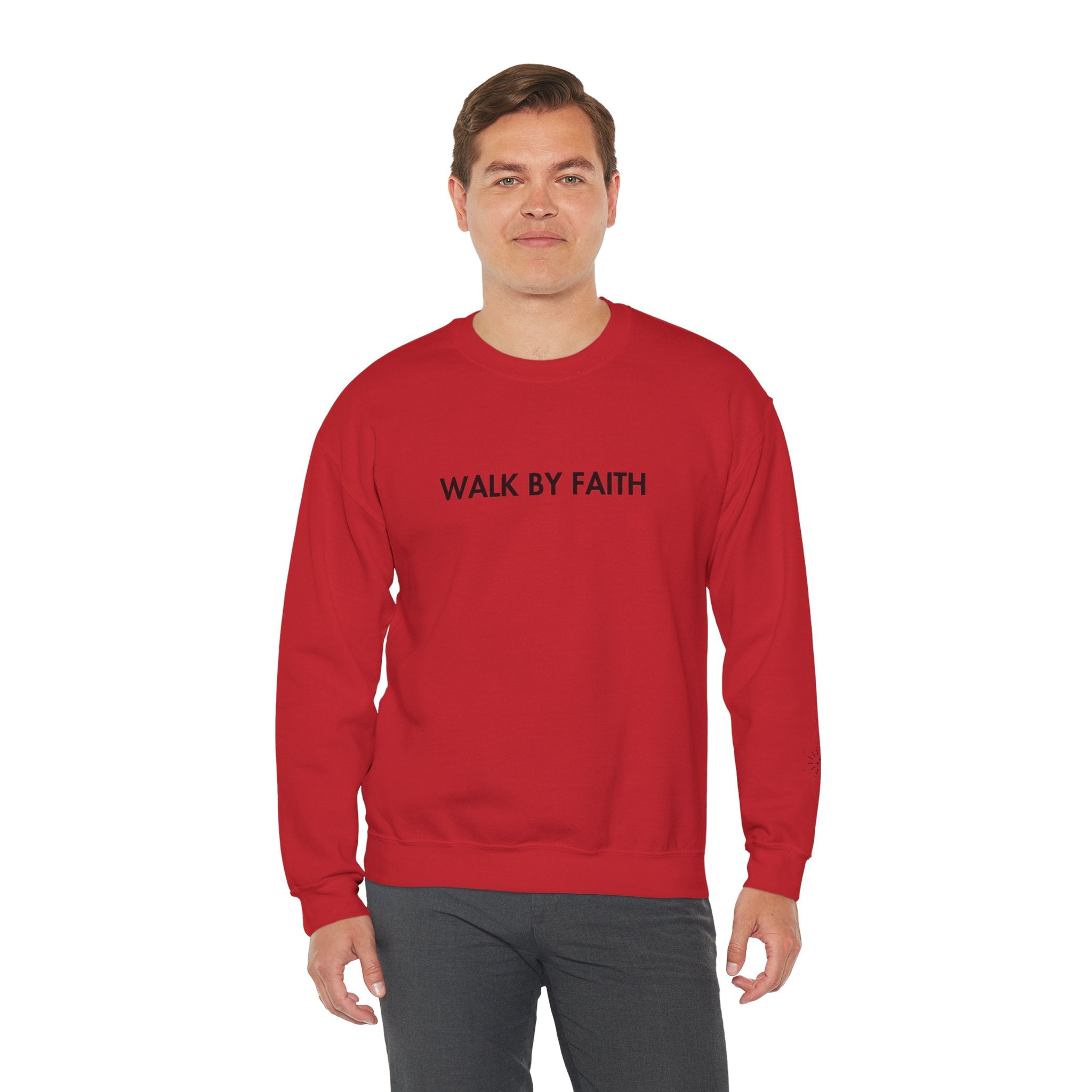 Faithful Walk Mens Sweatshirt
