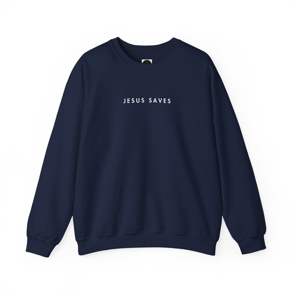 Jesus Saves Faith Women's Crewneck Sweatshirt