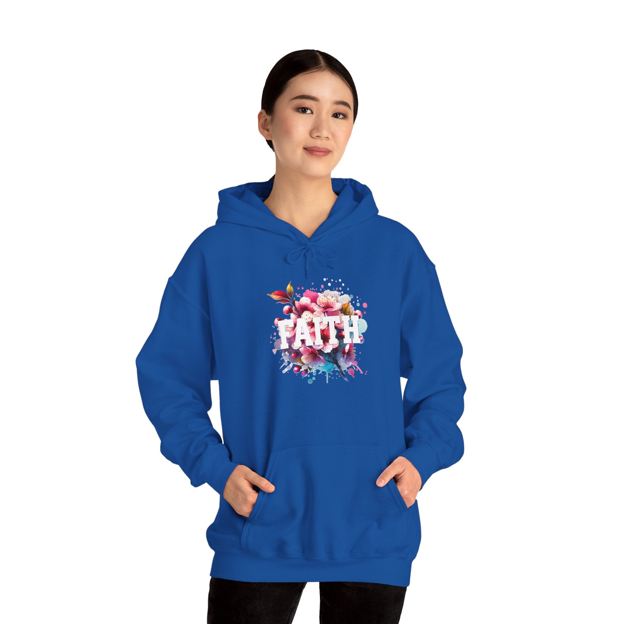 Faith Women's Heavy Blend™ Hoodie - Cozy Casual Wear