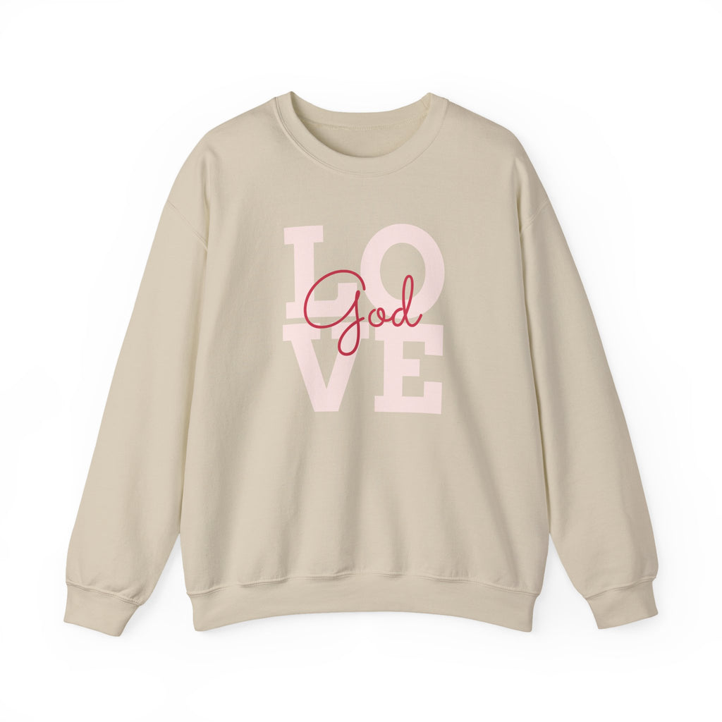 Faith Love God Unisex Sweatshirt Crewneck