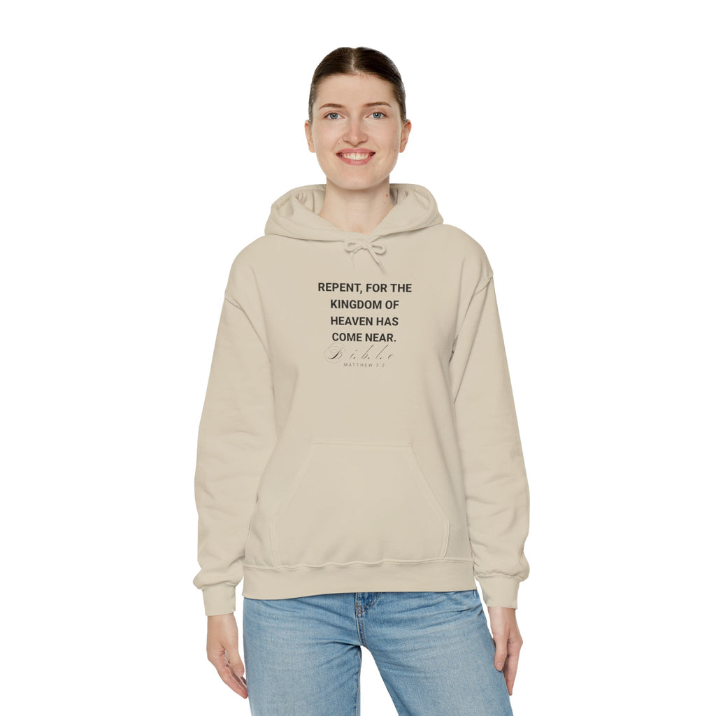 Matthew 3:2 Women's Heavy Blend™ Hoodie - Cozy Casual Wear for Any Occasion, Spiritual Gift, Everyday Comfort, Unique Graphic [...]
