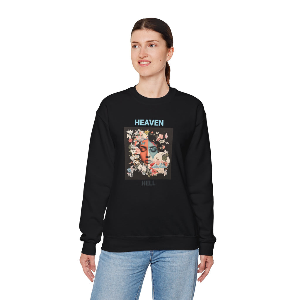 Women's Sweatshirt Heaven or Hell - Sweatshirt