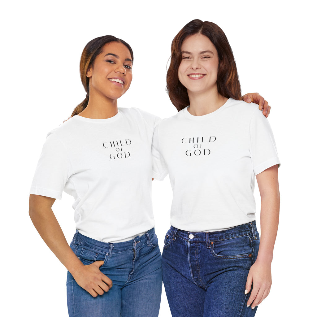 Womens Tee - Child of God Unisex Jersey Short Sleeve Tee