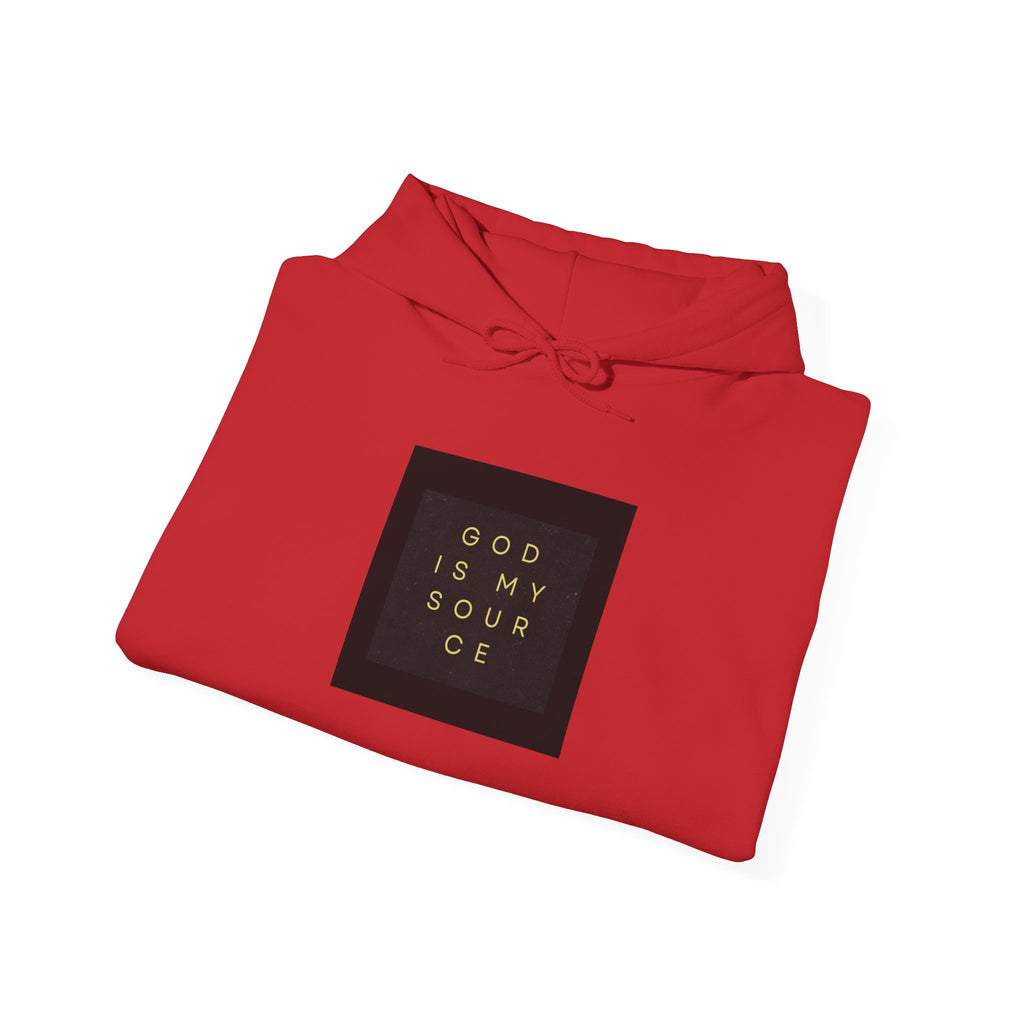 God Is My Source Hoodie — Christian Entrepreneur Sweatshirt