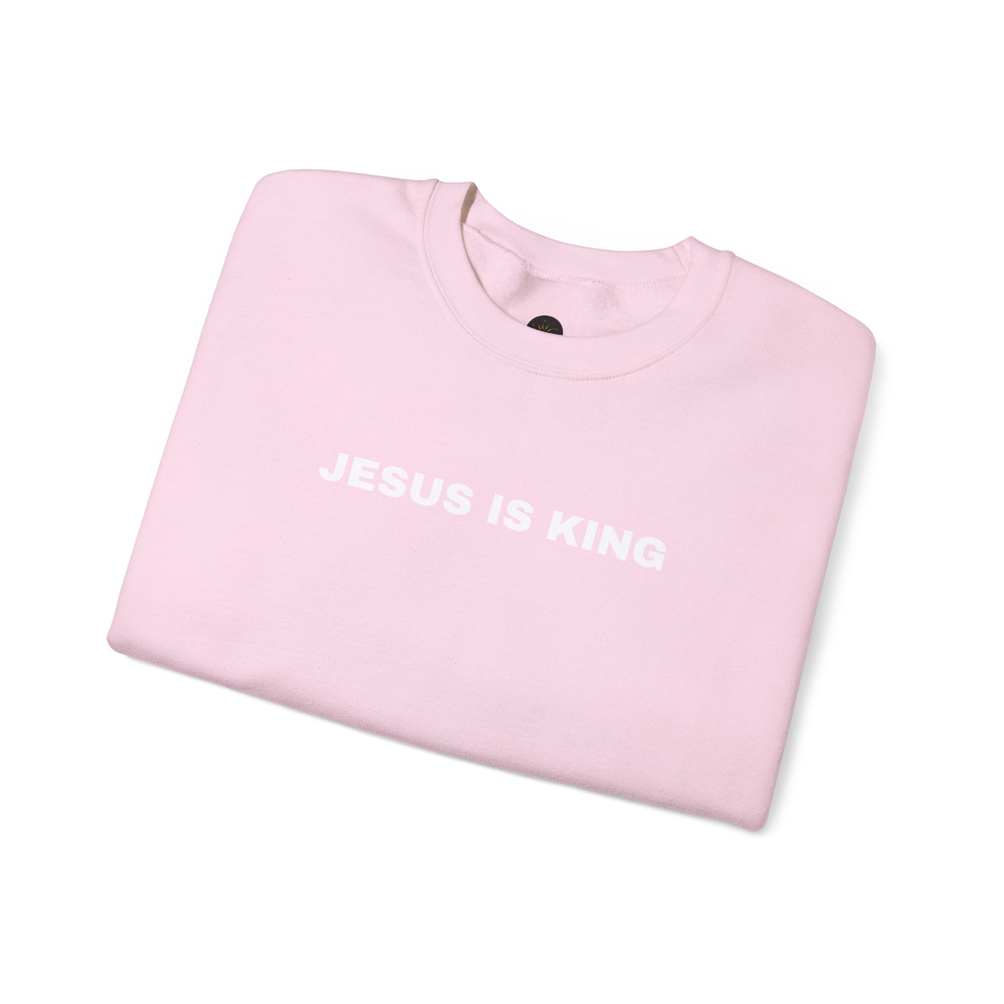 Jesus Is King - Christian Womens Sweatshirt