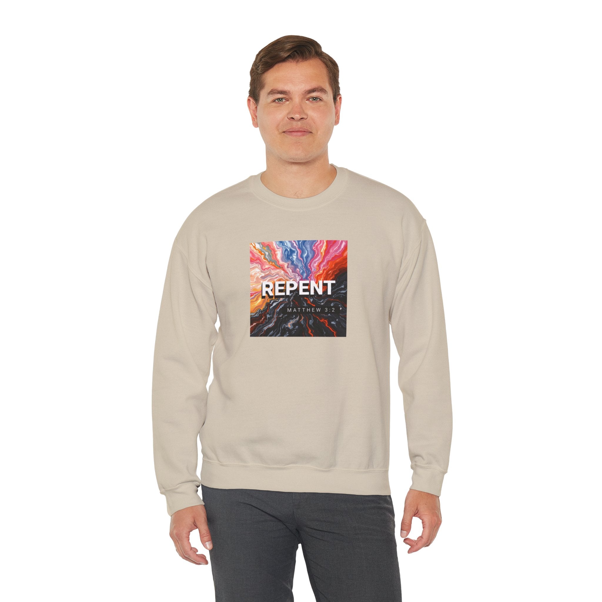 Repent Motivational Sweatshirt - Crewneck