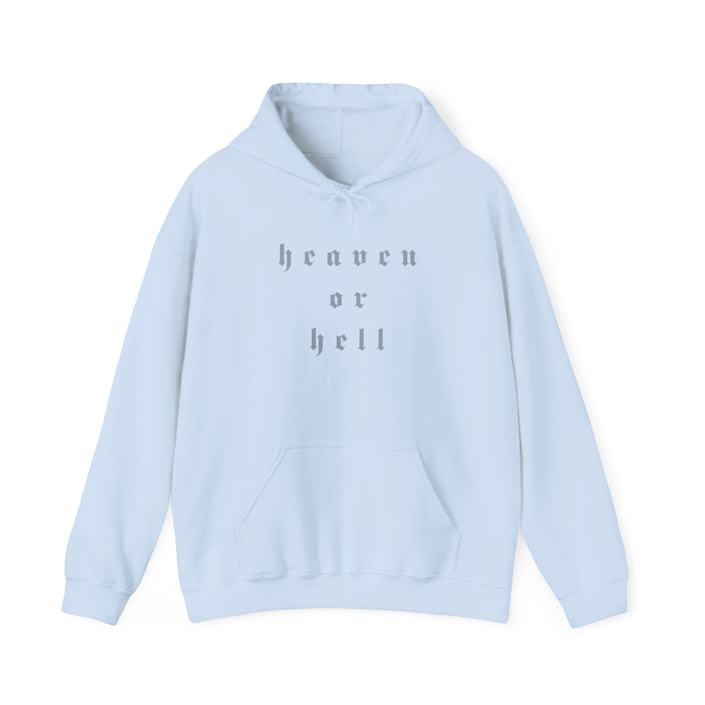 Heaven or Hell Women's Heavy Blend™ Hoodie - Cozy Casual Wear for Any Occasion, Spiritual Gift, Everyday Comfort, Unique Graphic [...]