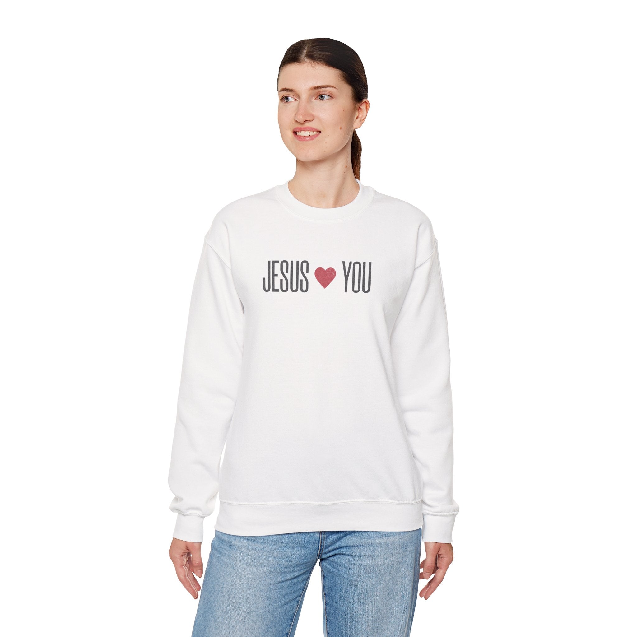 Jesus Loves You Women's Sweatshirt