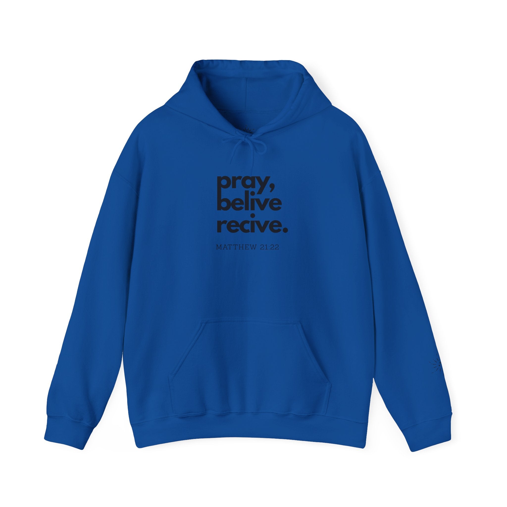 Pray Believe Receive Hoodie Christmas Gift