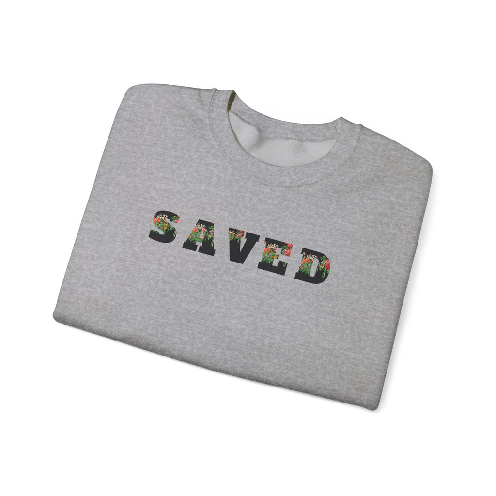 Saved Women's Crewneck Sweatshirt - Unisex Heavy Blend™
