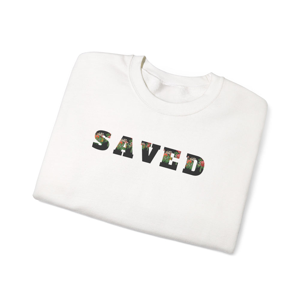 Saved Women's Crewneck Sweatshirt - Unisex Heavy Blend™