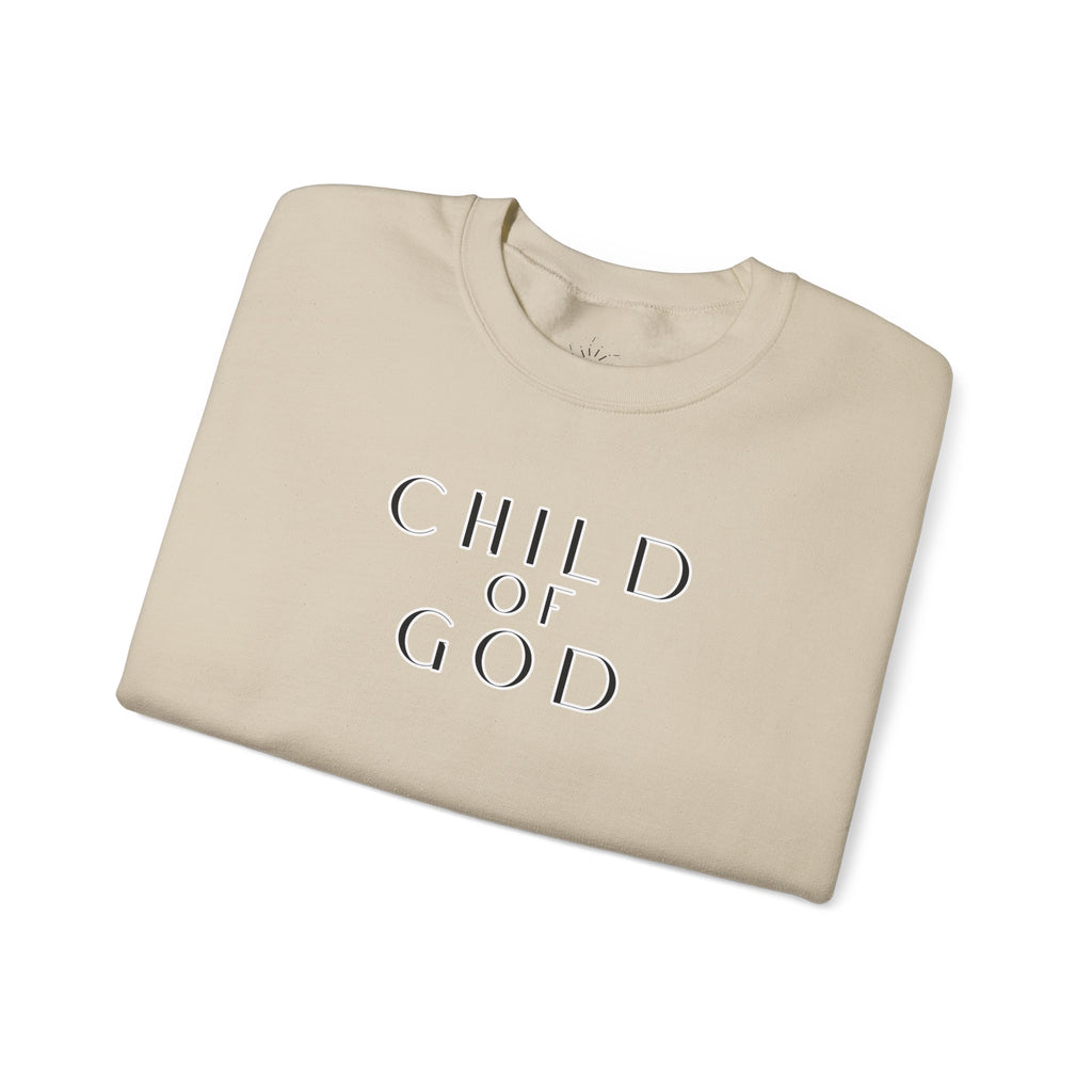 Christian Unisex Sweatshirt - Child of God Design