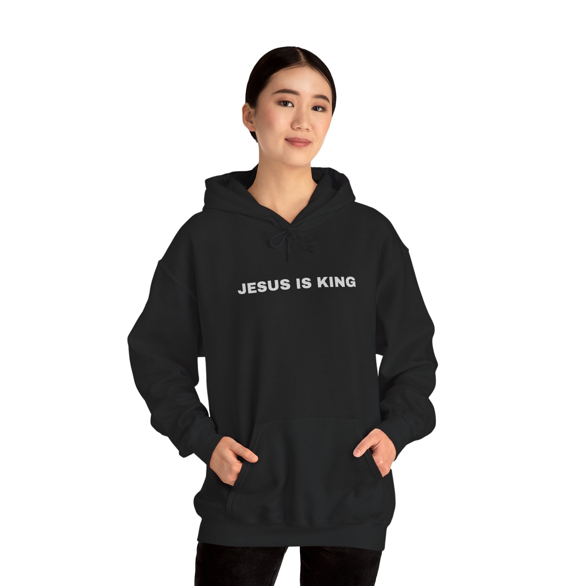 Religious Women's Hoodie - Jesus is Lord Design