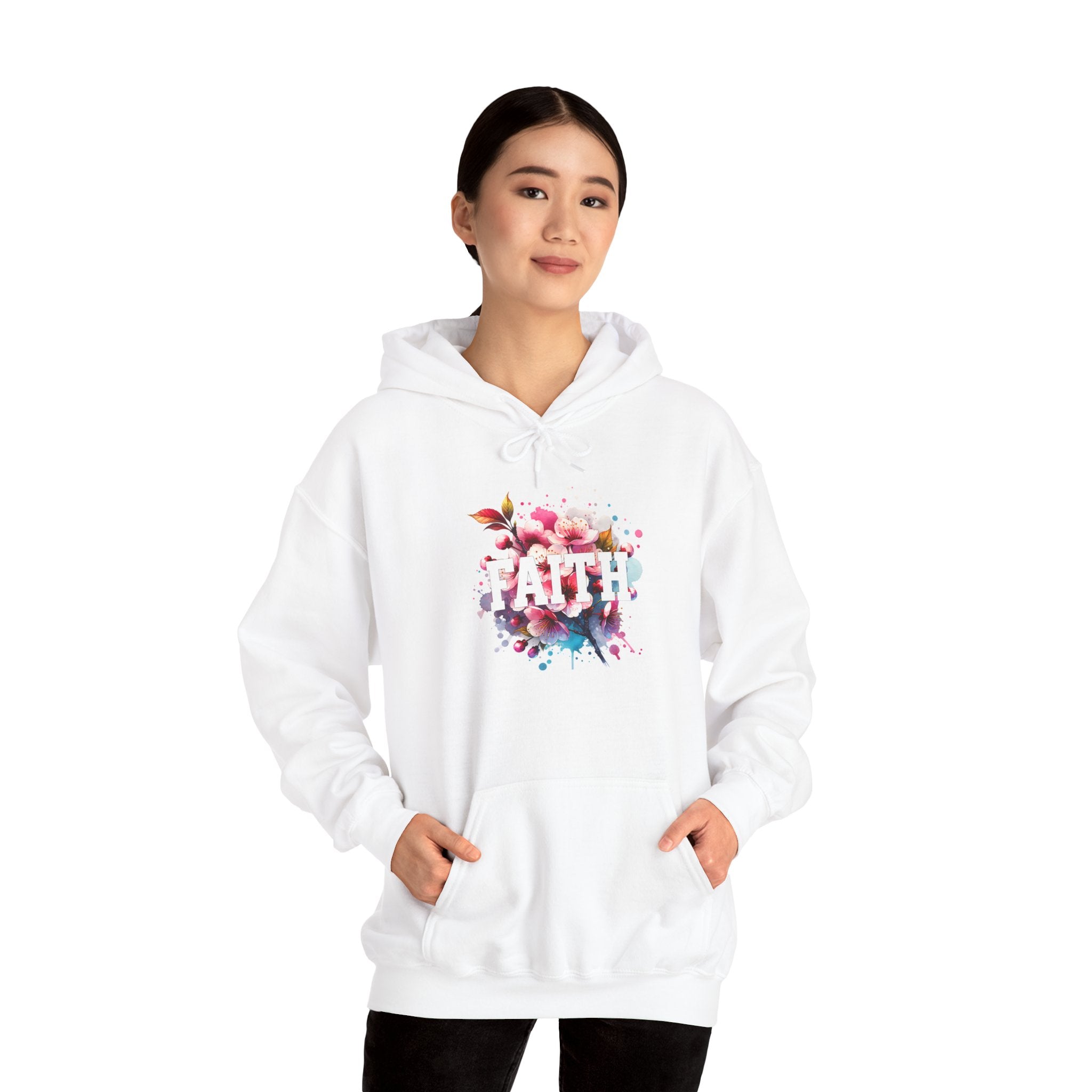Faith Women's Heavy Blend™ Hoodie - Cozy Casual Wear