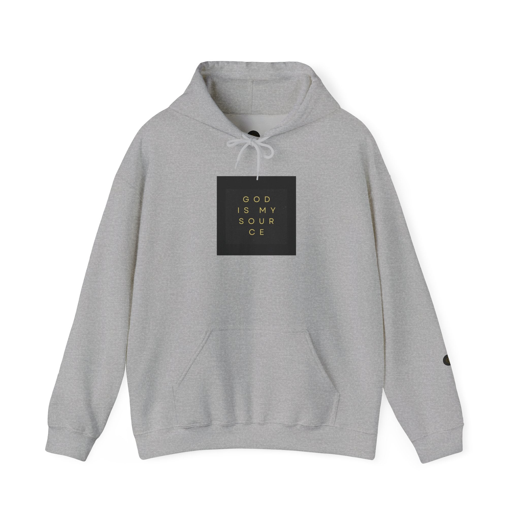 God Is My Source Hoodie — Christian Entrepreneur Sweatshirt