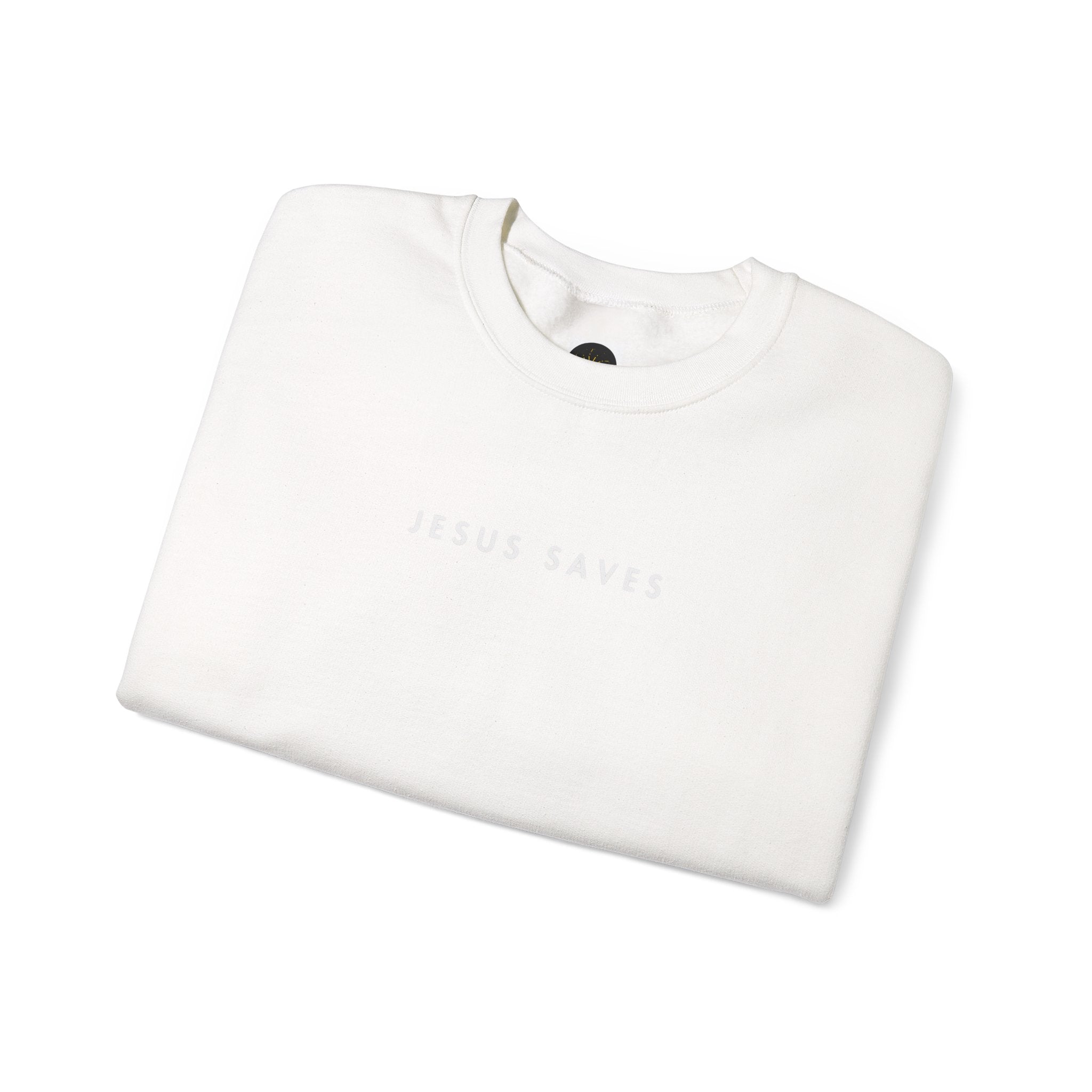 Jesus Saves Faith Women's Crewneck Sweatshirt