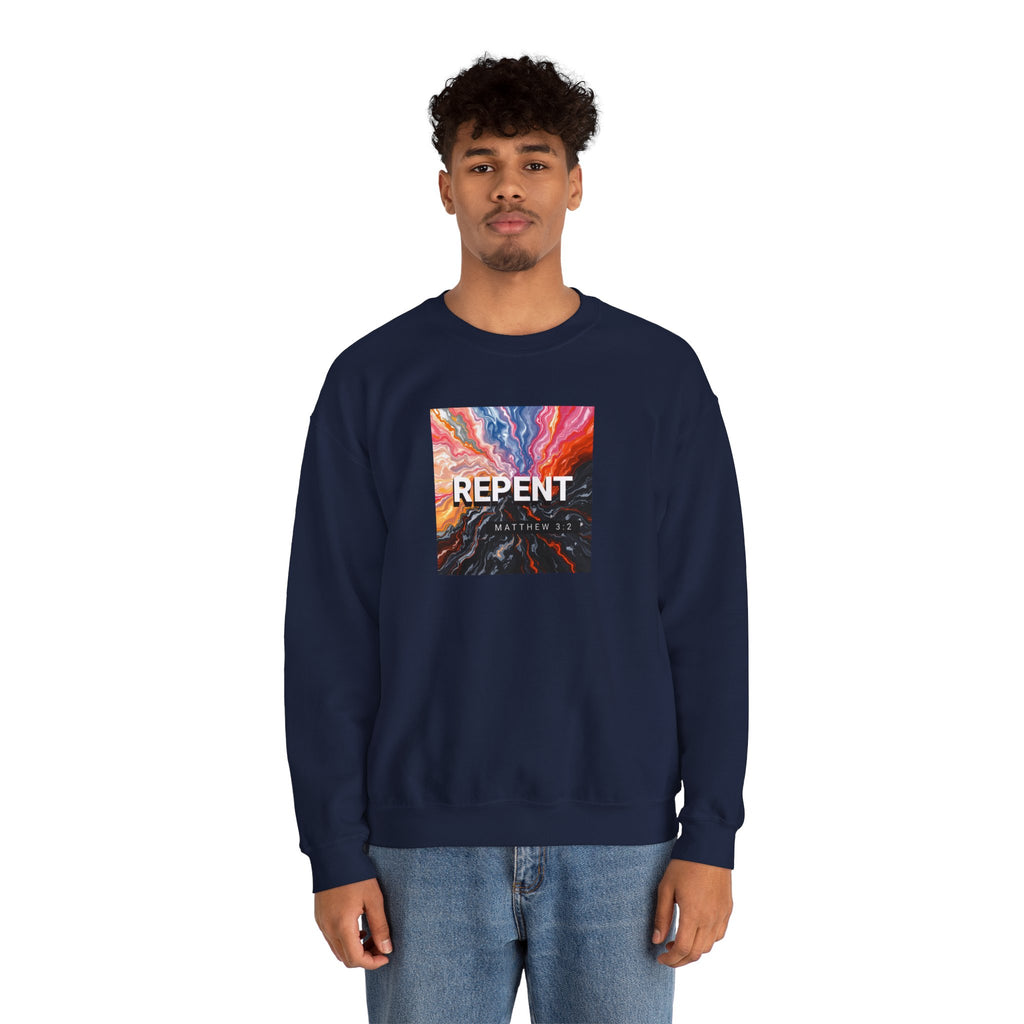 Repent Motivational Sweatshirt - Crewneck