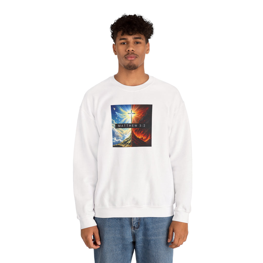 Men's Sweatshirt - Crewneck Heaven or Hell