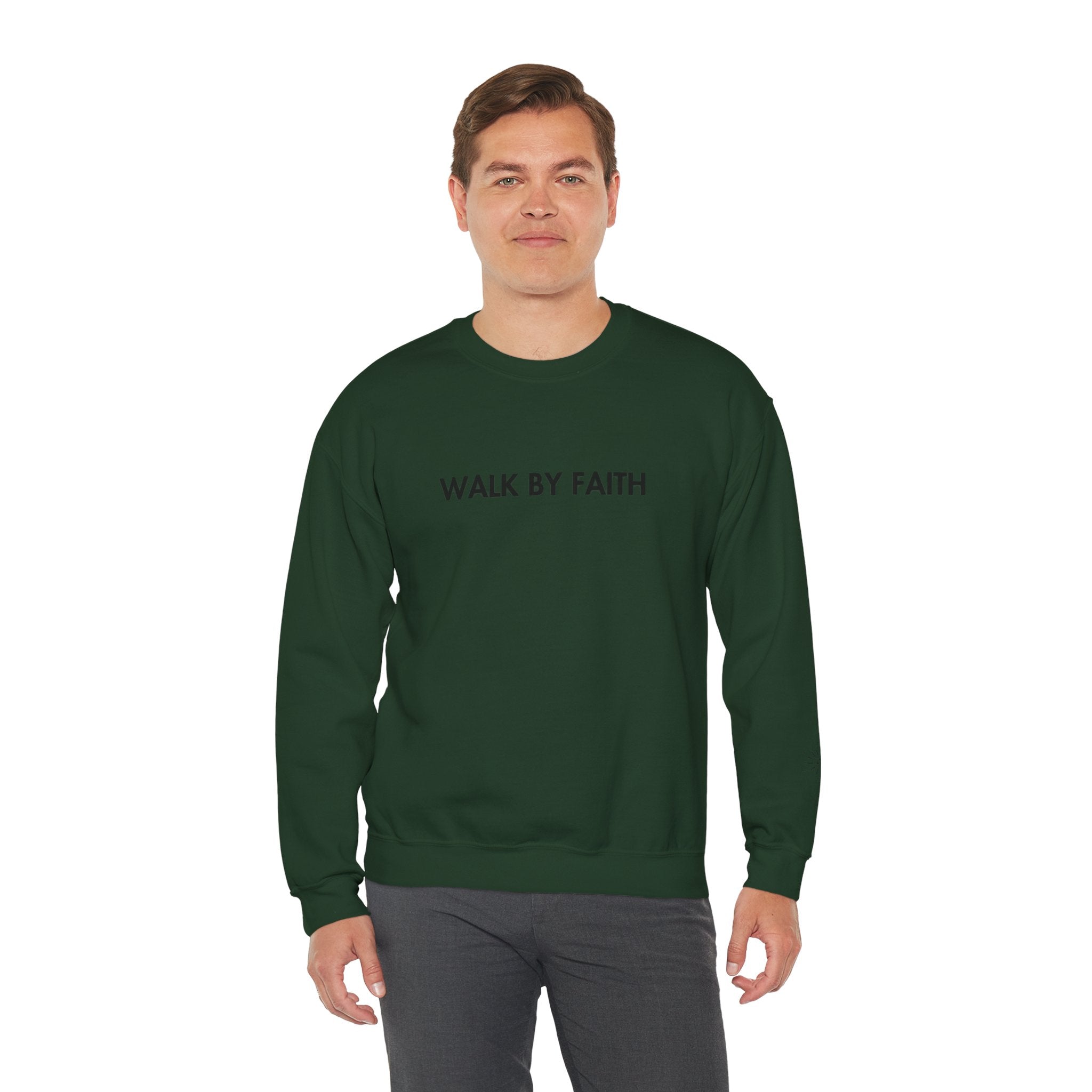 Faithful Walk Mens Sweatshirt