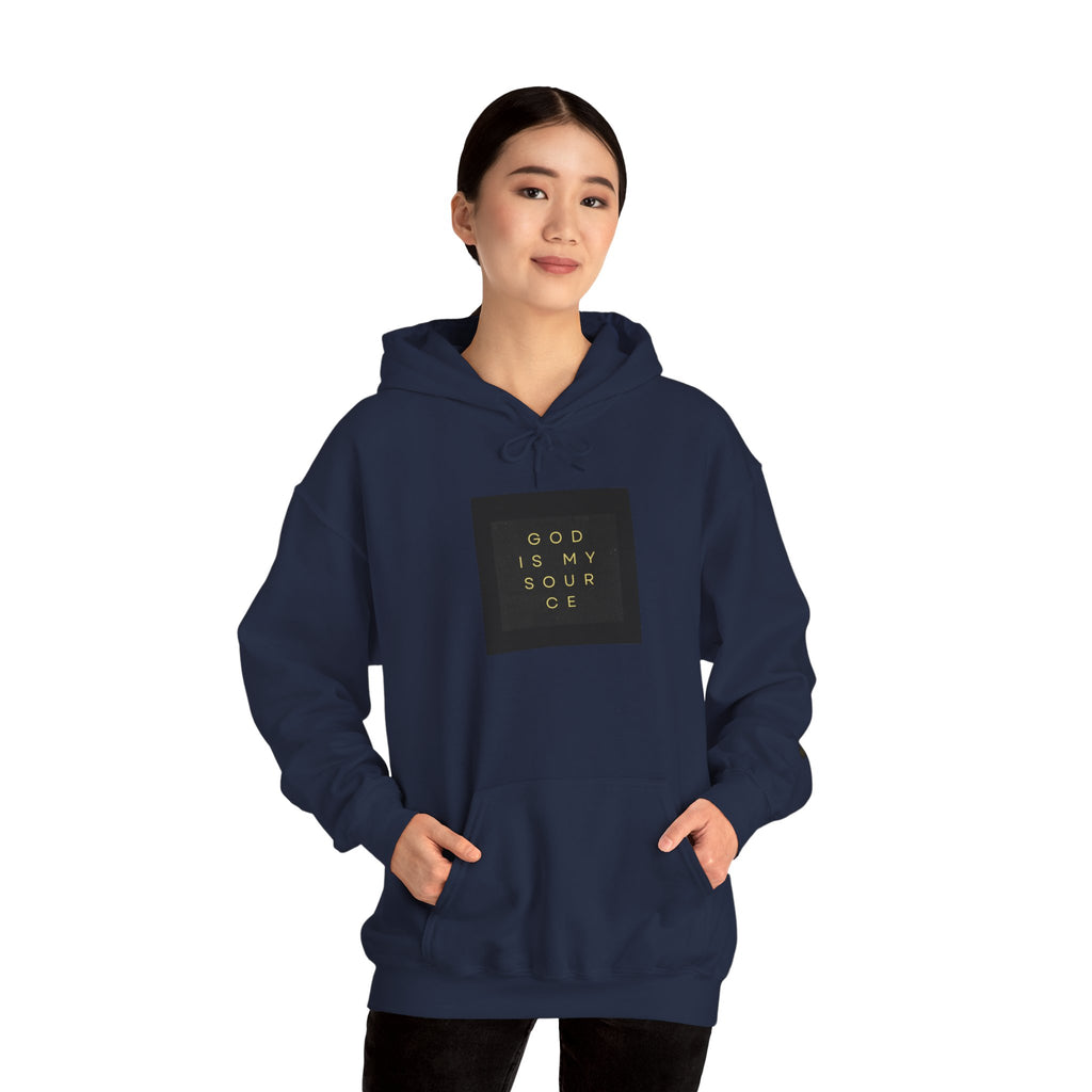 God Is My Source Hoodie — Christian Entrepreneur Sweatshirt