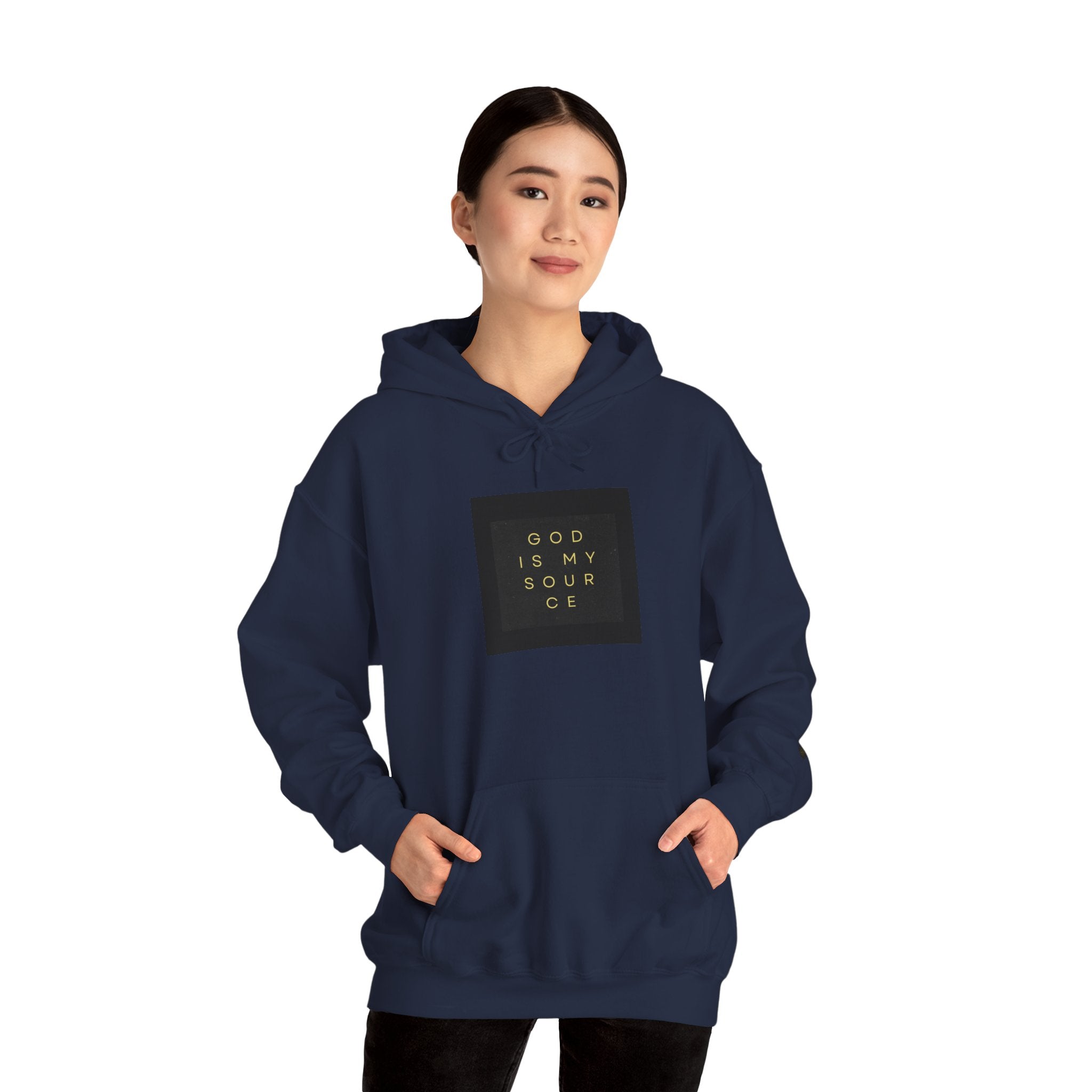 God Is My Source Hoodie — Christian Entrepreneur Sweatshirt