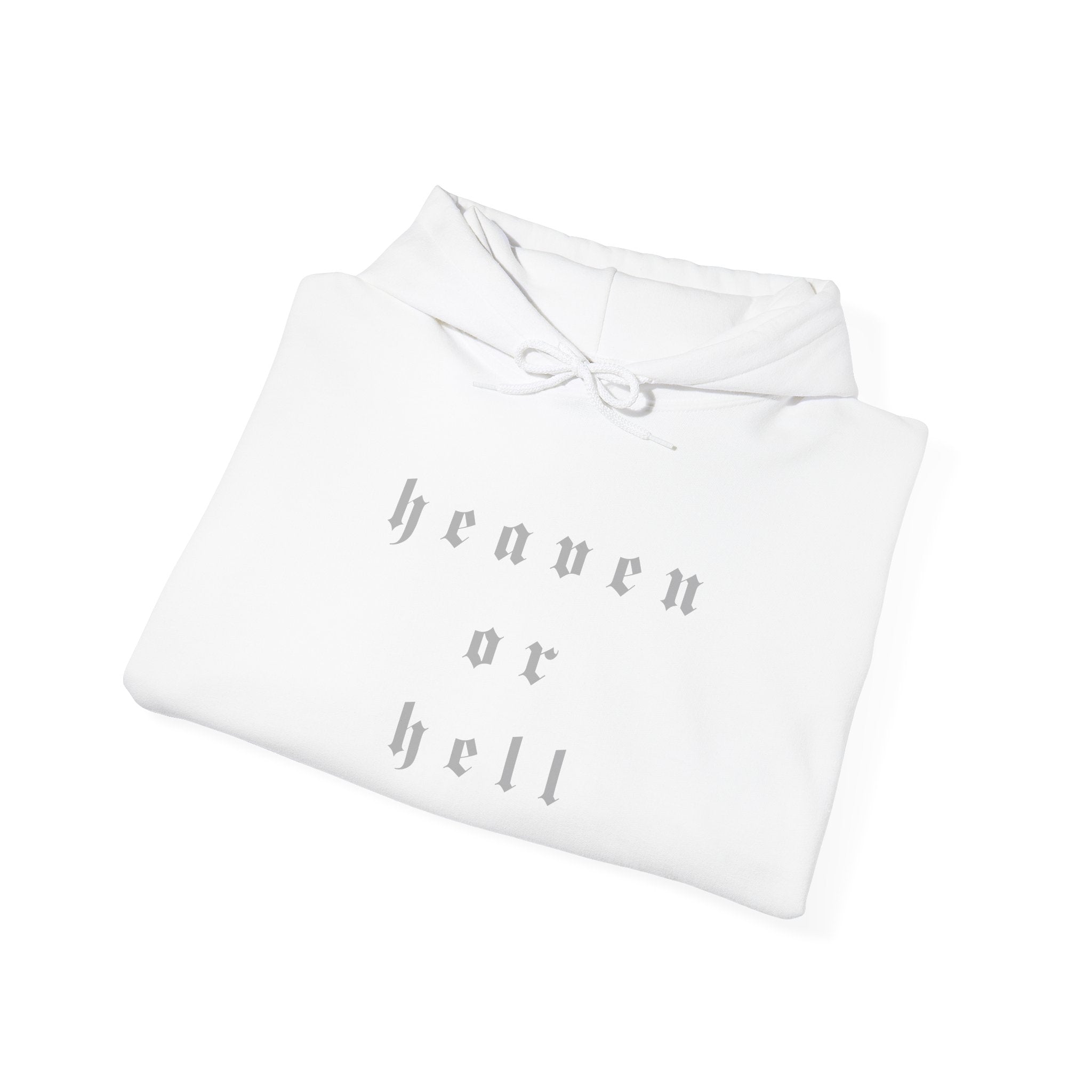 Heaven or Hell Women's Heavy Blend™ Hoodie - Cozy Casual Wear for Any Occasion, Spiritual Gift, Everyday Comfort, Unique Graphic [...]