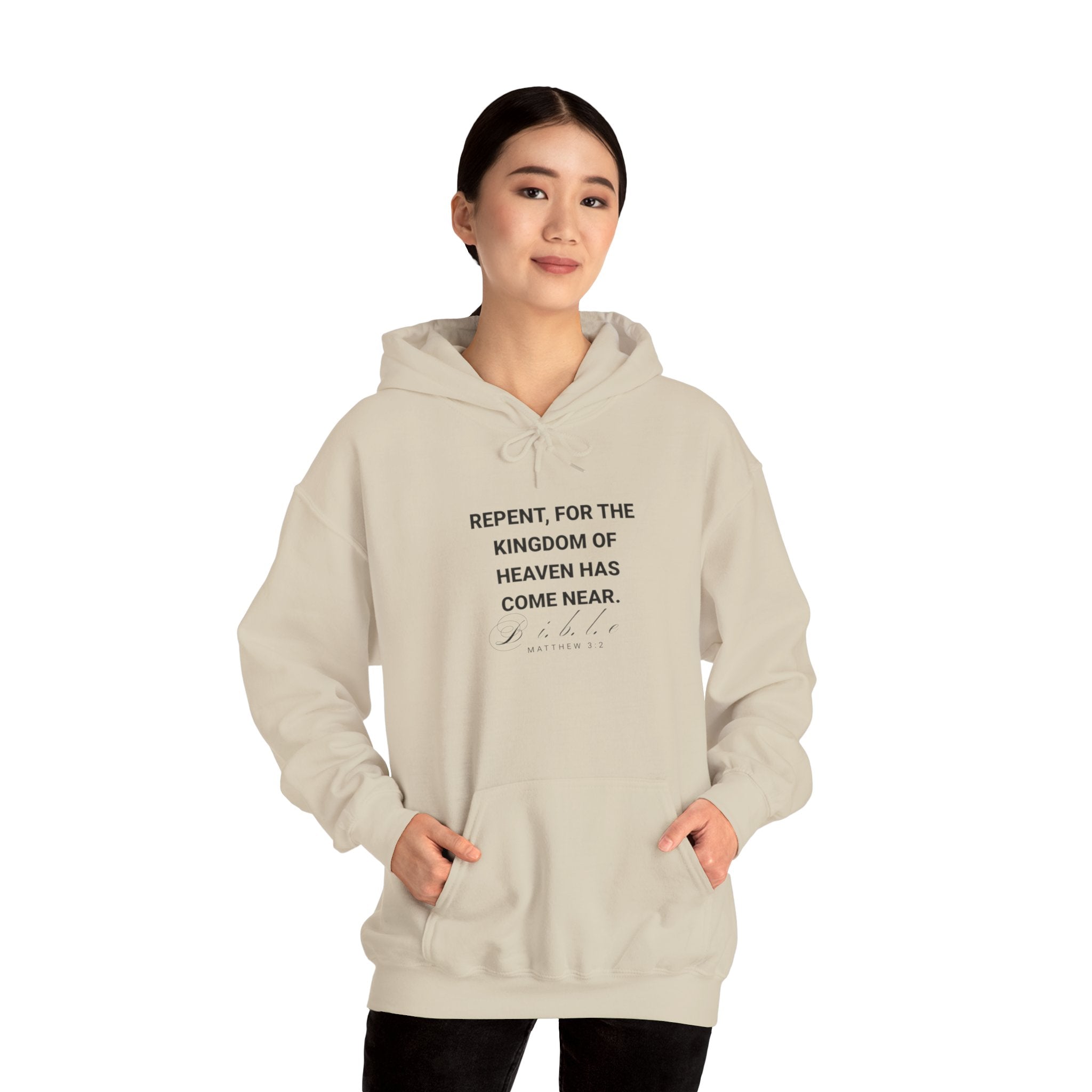 Matthew 3:2 Women's Heavy Blend™ Hoodie - Cozy Casual Wear for Any Occasion, Spiritual Gift, Everyday Comfort, Unique Graphic [...]