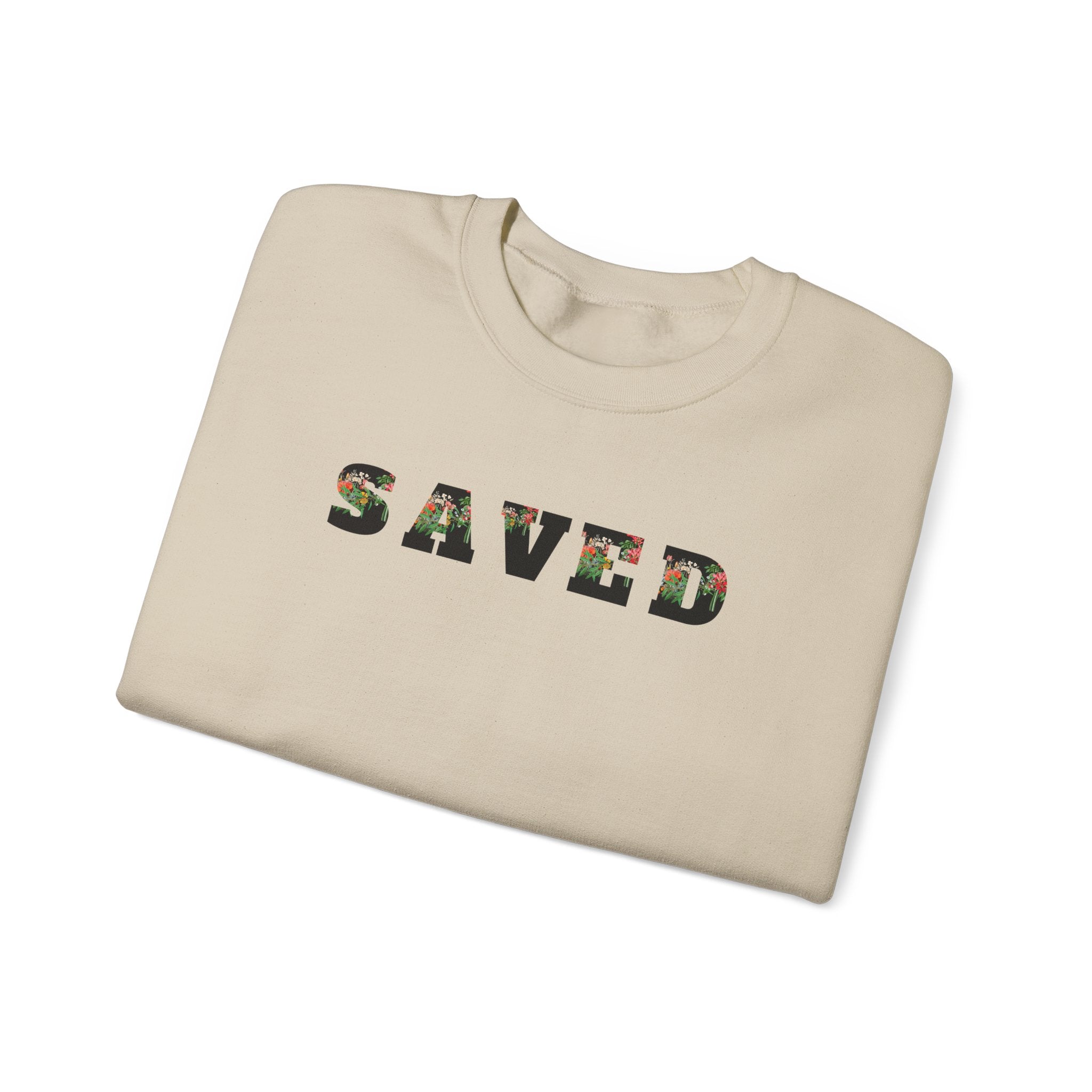 Saved Women's Crewneck Sweatshirt - Unisex Heavy Blend™