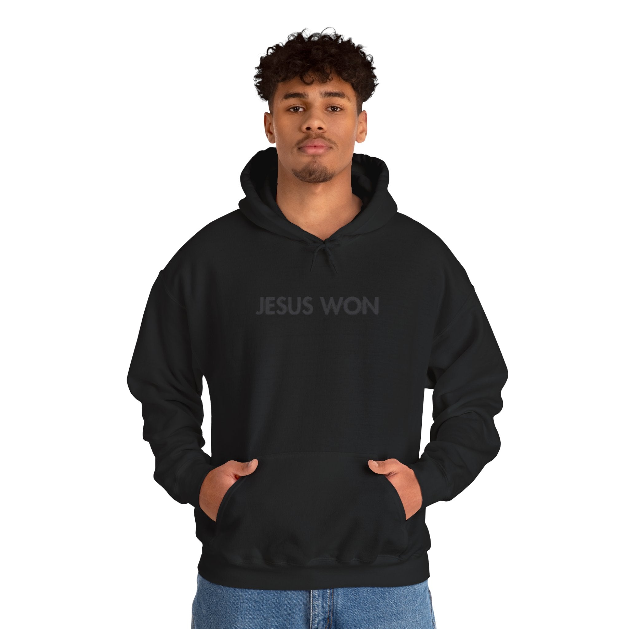 Jesus Won Men's Hoodie