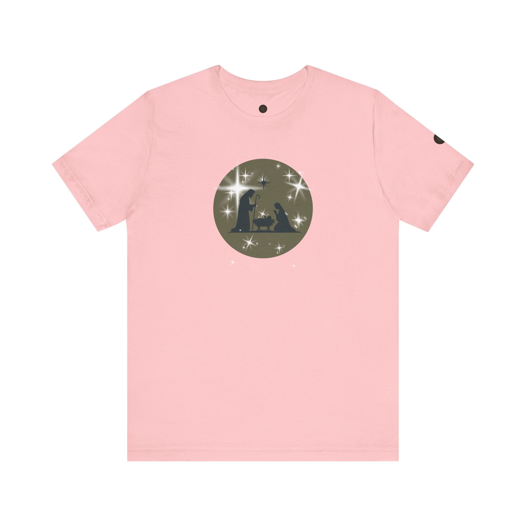 Christian Christmas Tee | Unisex Jersey Short Sleeve Tee, Holiday Apparel, Religious Gift, Family Christmas Shirt, Winter Fashion, Nativity