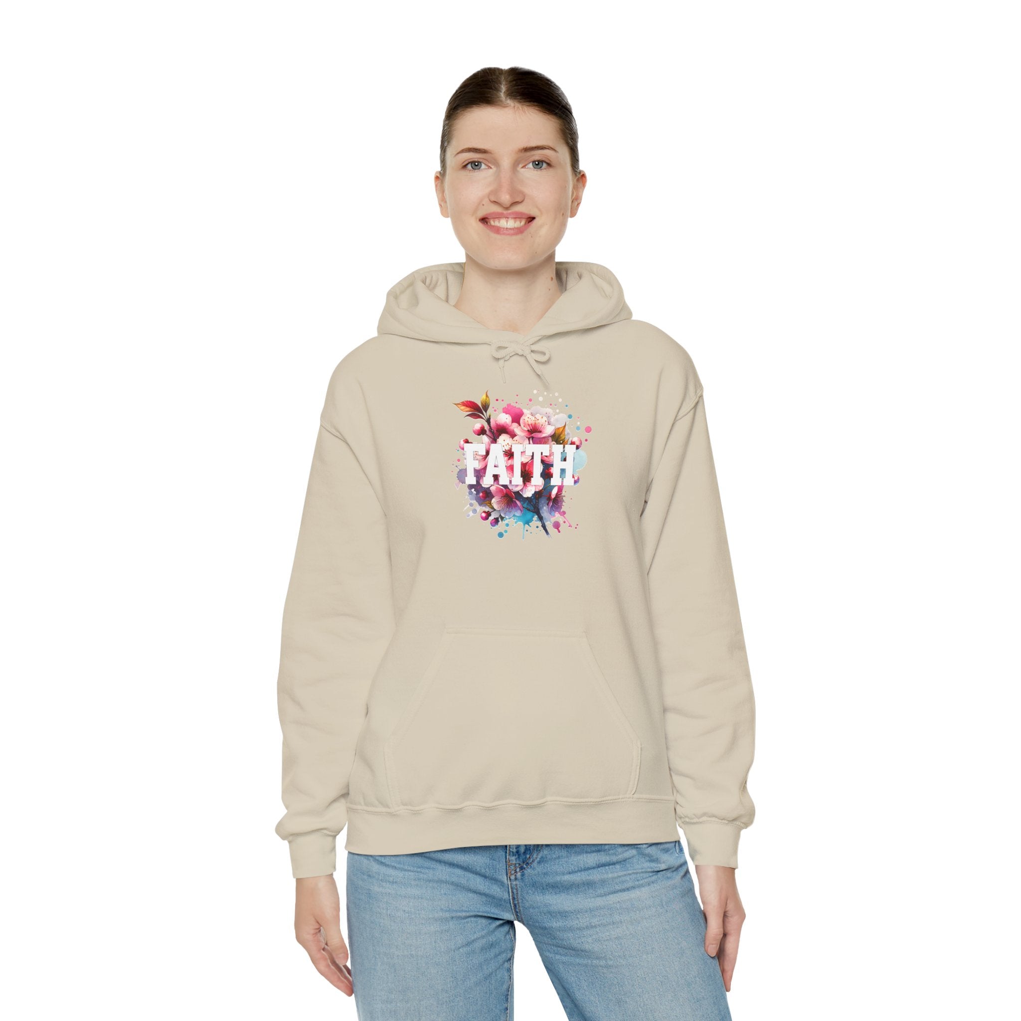 Faith Women's Heavy Blend™ Hoodie - Cozy Casual Wear