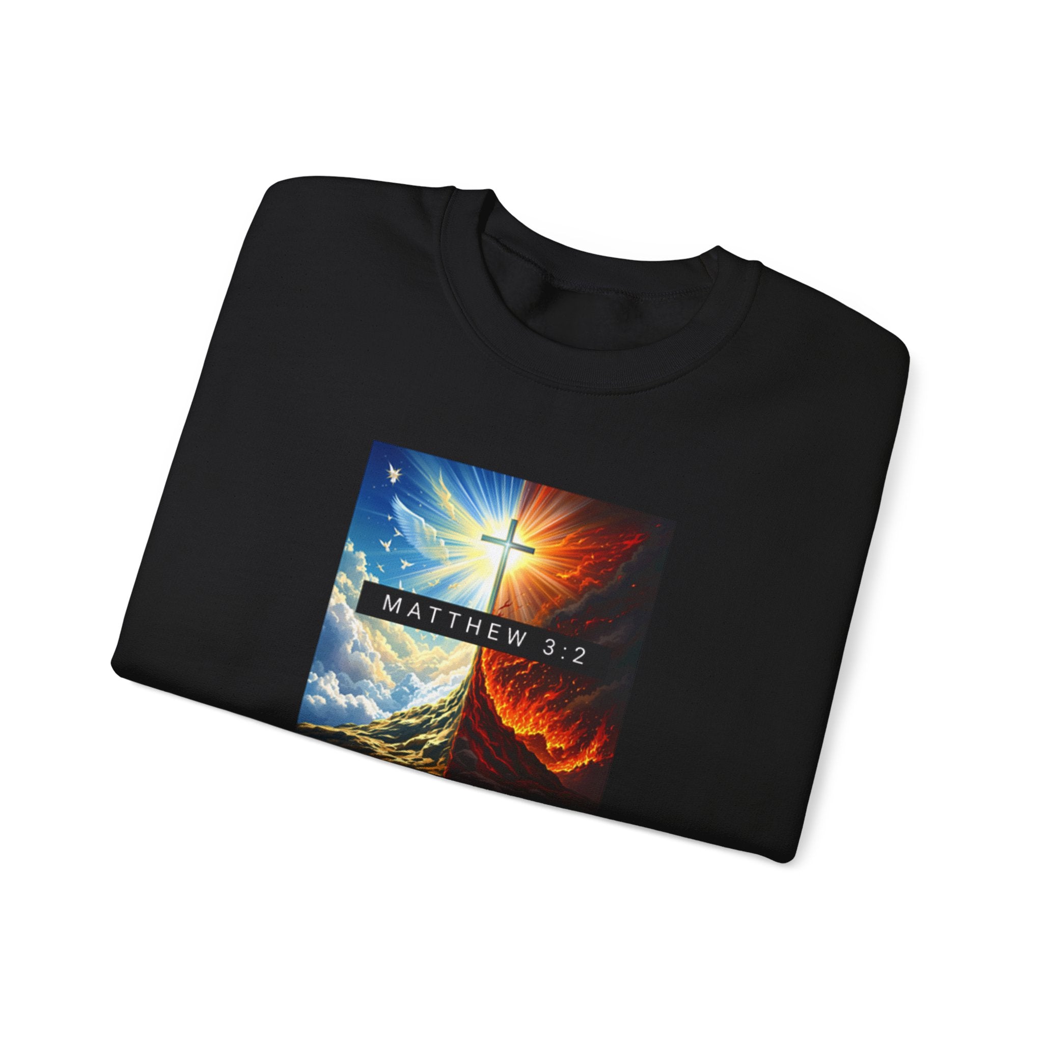 Men's Sweatshirt - Crewneck Heaven or Hell