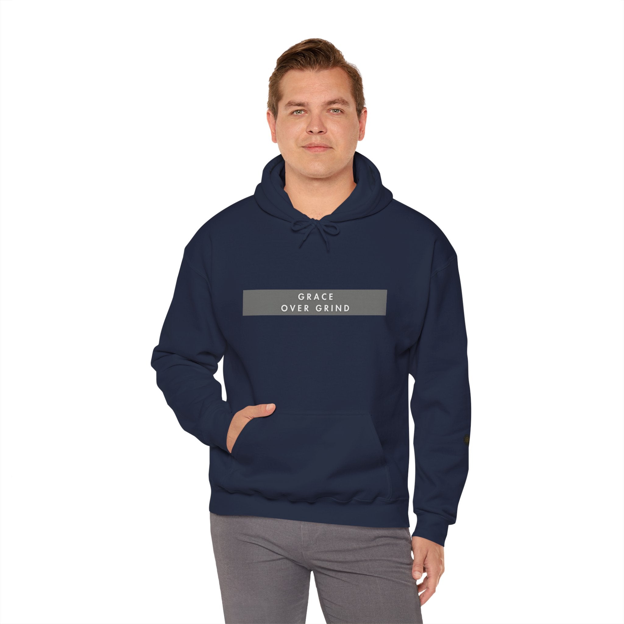 Grace Over Grind Hoodie — Inspirational Faith-Based Pullover