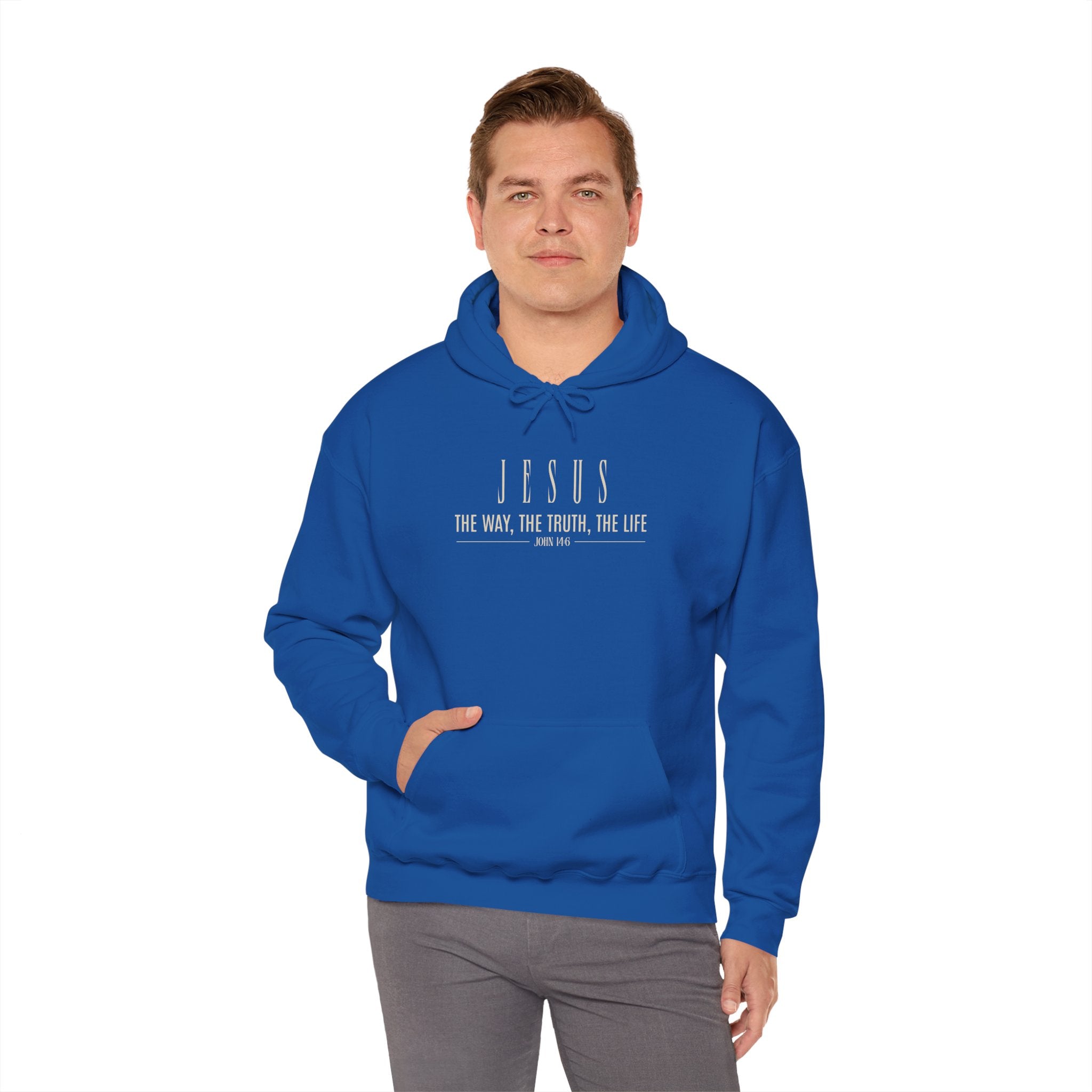 Jesus Men's Heavy Blend™ Hoodie - Cozy Casual Wear for Any Occasion, Spiritual Gift, Everyday Comfort, Unique Graphic [...]