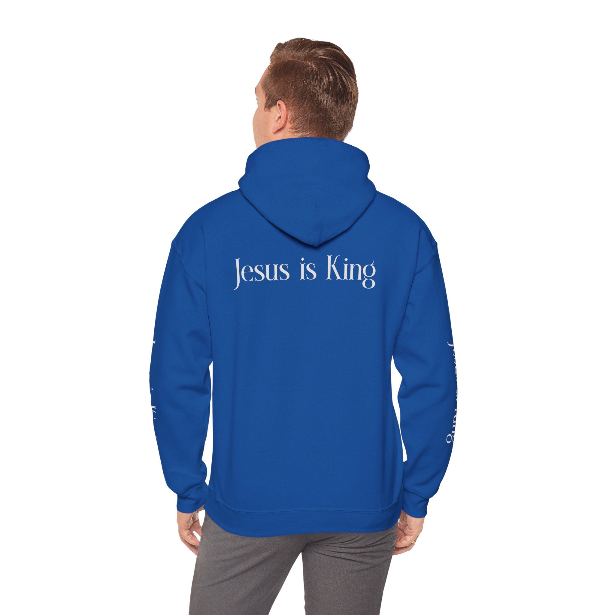 Jesus is King Men's Heavy Blend™ Hoodie - Cozy Casual Wear for Any Occasion, Spiritual Gift, Everyday Comfort, Unique Graphic [...]