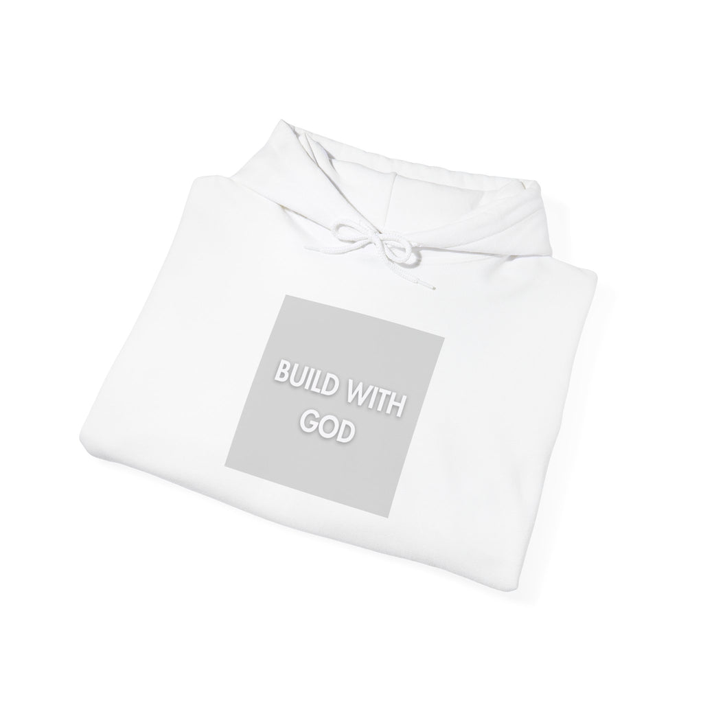 Build With God Hoodie — Faith-Inspired Christian Pullover