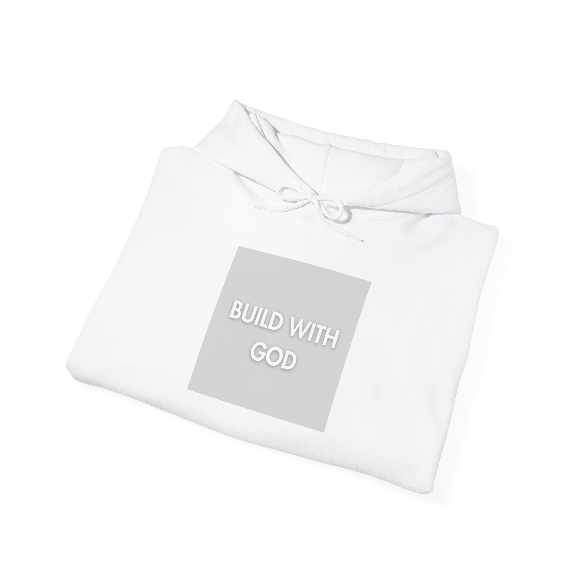 Build With God Hoodie — Faith-Inspired Christian Pullover