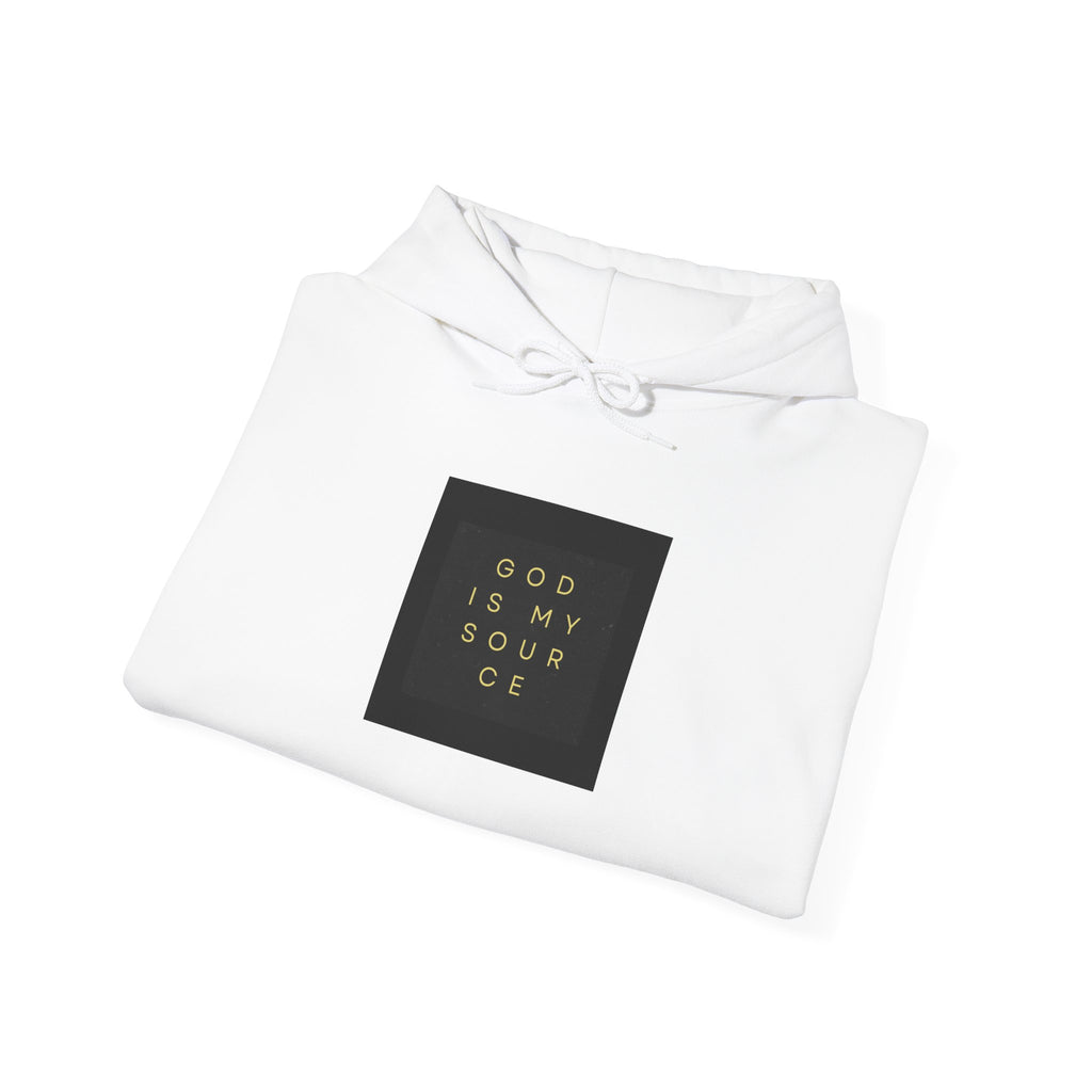 God Is My Source Hoodie — Christian Entrepreneur Sweatshirt