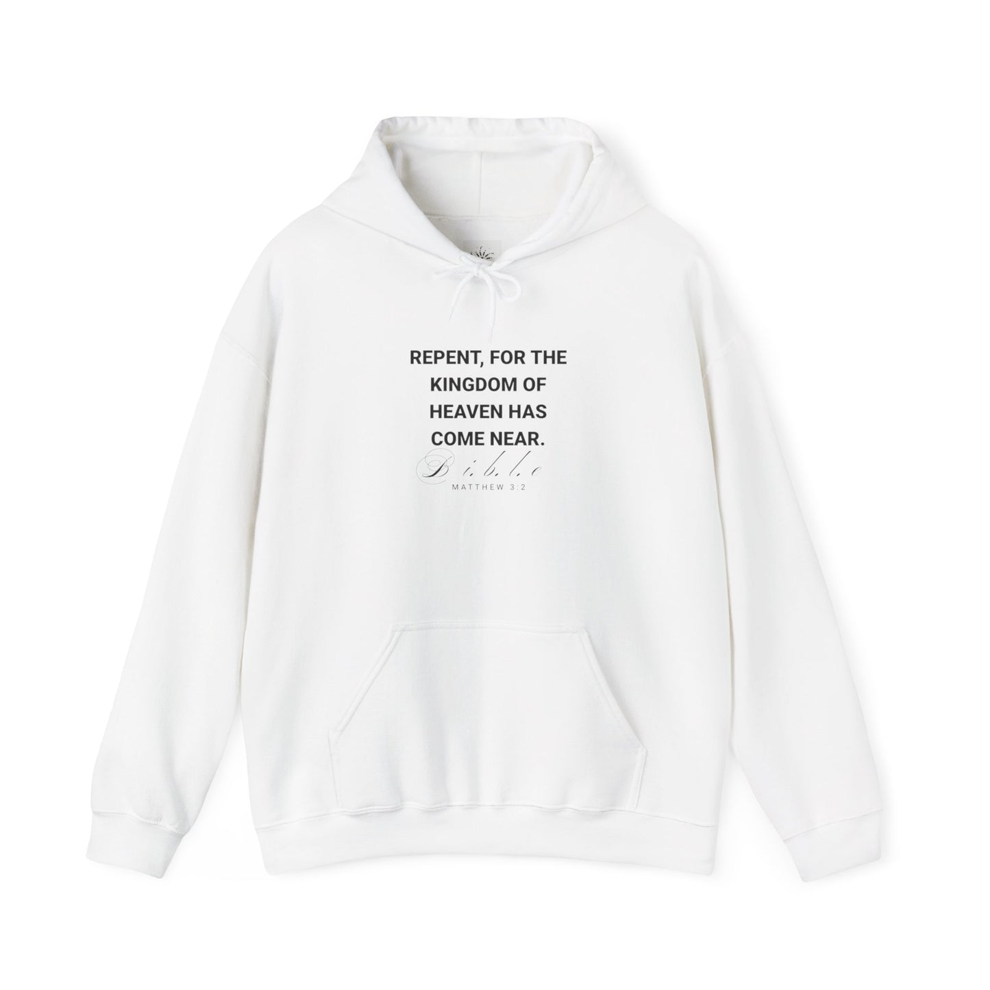 Men's Hoodie - Matthew 3:2 Bible Verse Heavy Blend™ Hooded Sweatshirt