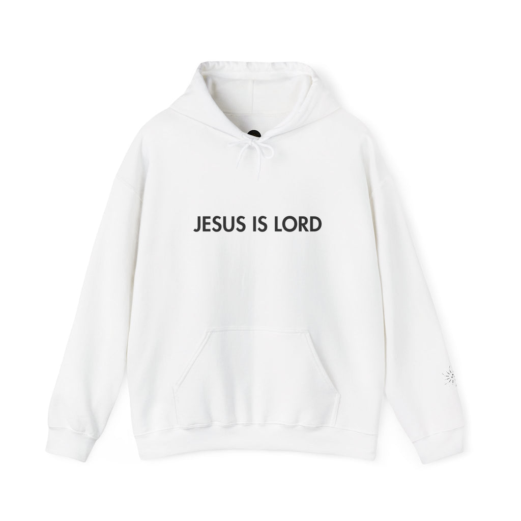 Hoodie - Jesus is Lord Men's Heavy Blend™ Hoodie for Spiritual Everyday Comfort