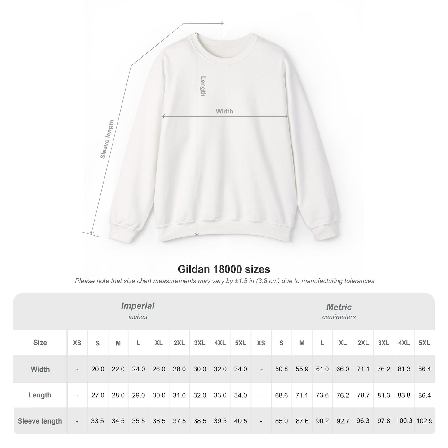 Women's Sweatshirt Heaven Cross and Hell Heavy Blend Crewneck