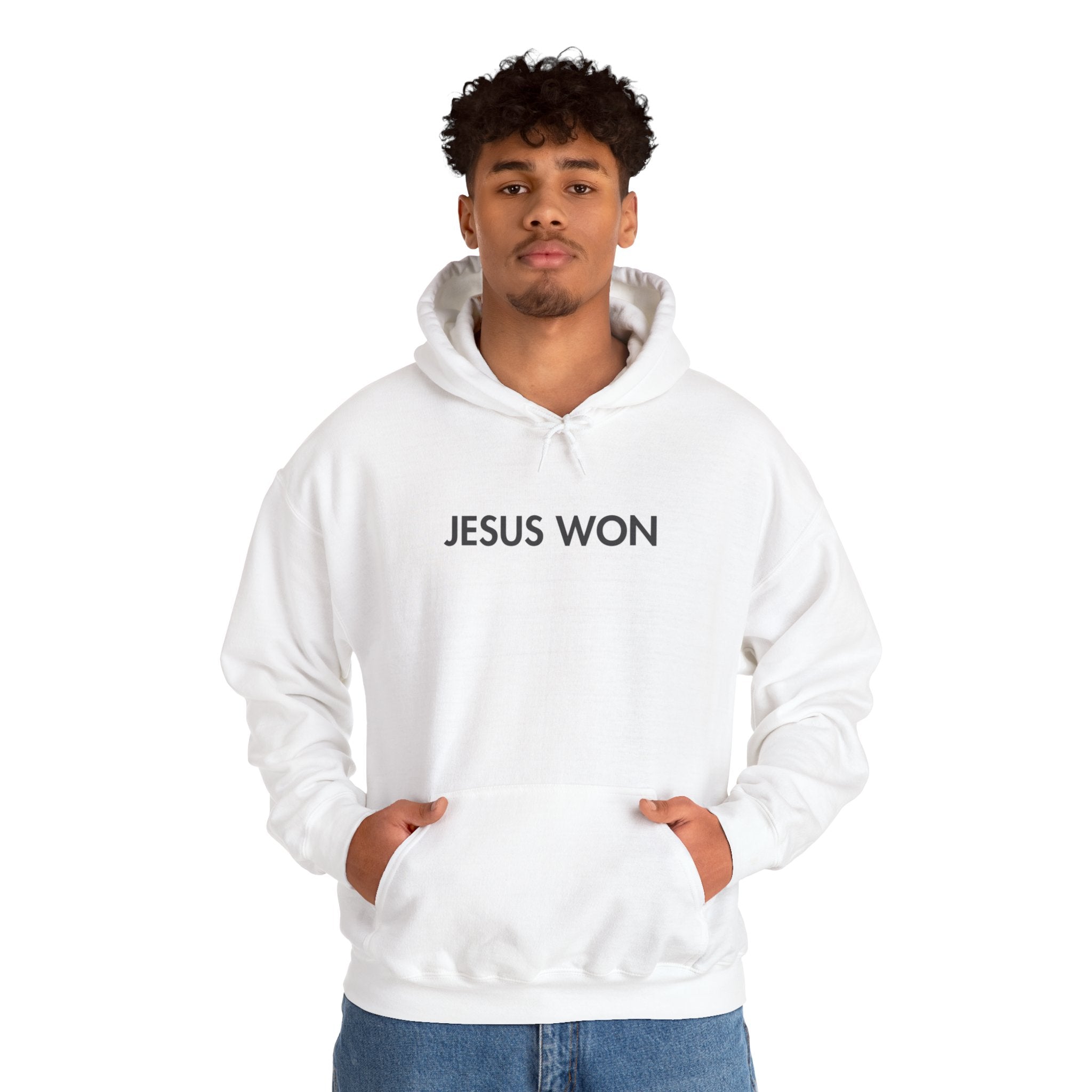 Jesus Won Men's Hoodie