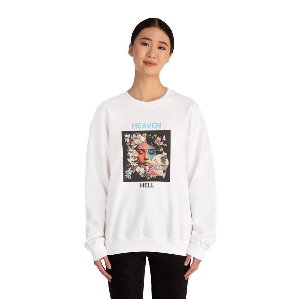 Women's Sweatshirt Heaven or Hell - Sweatshirt