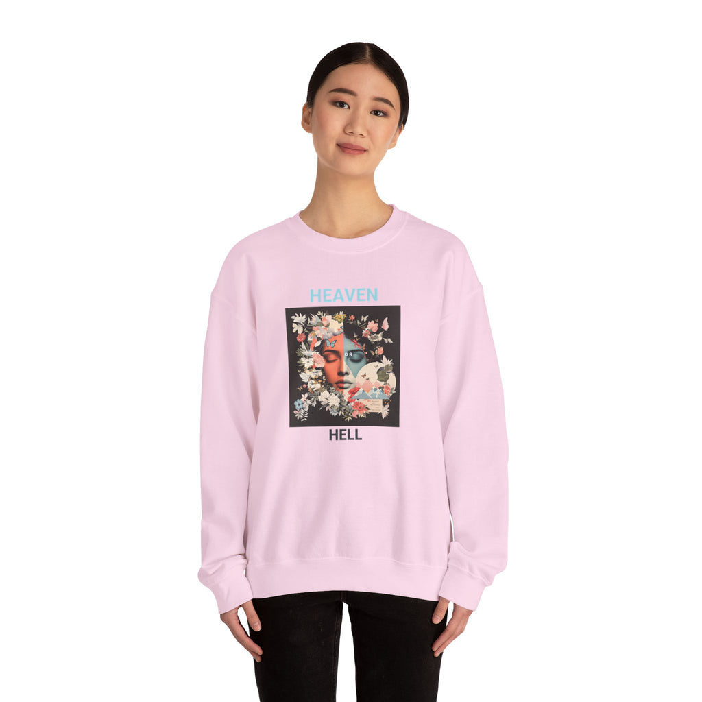 Women's Sweatshirt Heaven or Hell - Sweatshirt