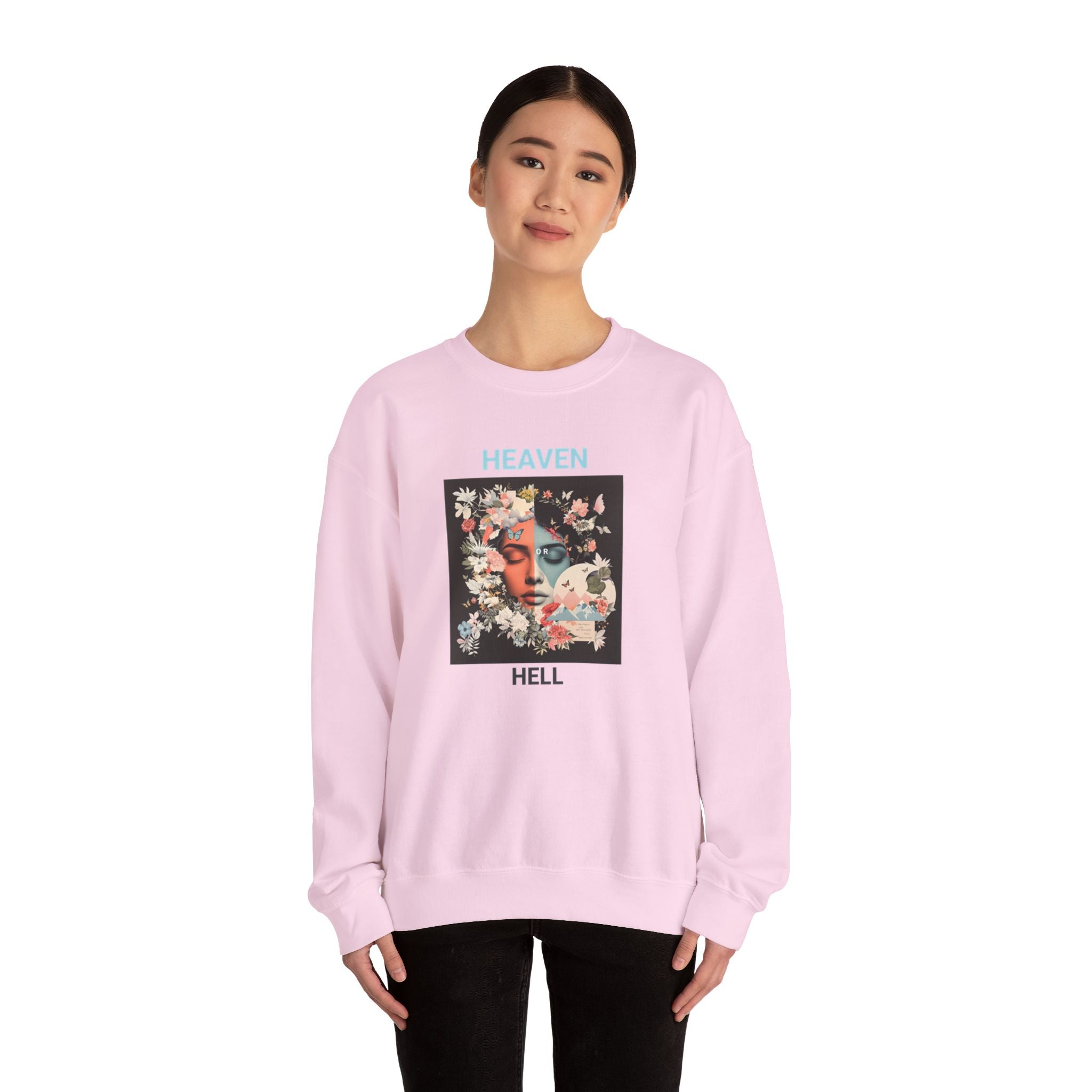 Women's Sweatshirt Heaven or Hell - Sweatshirt