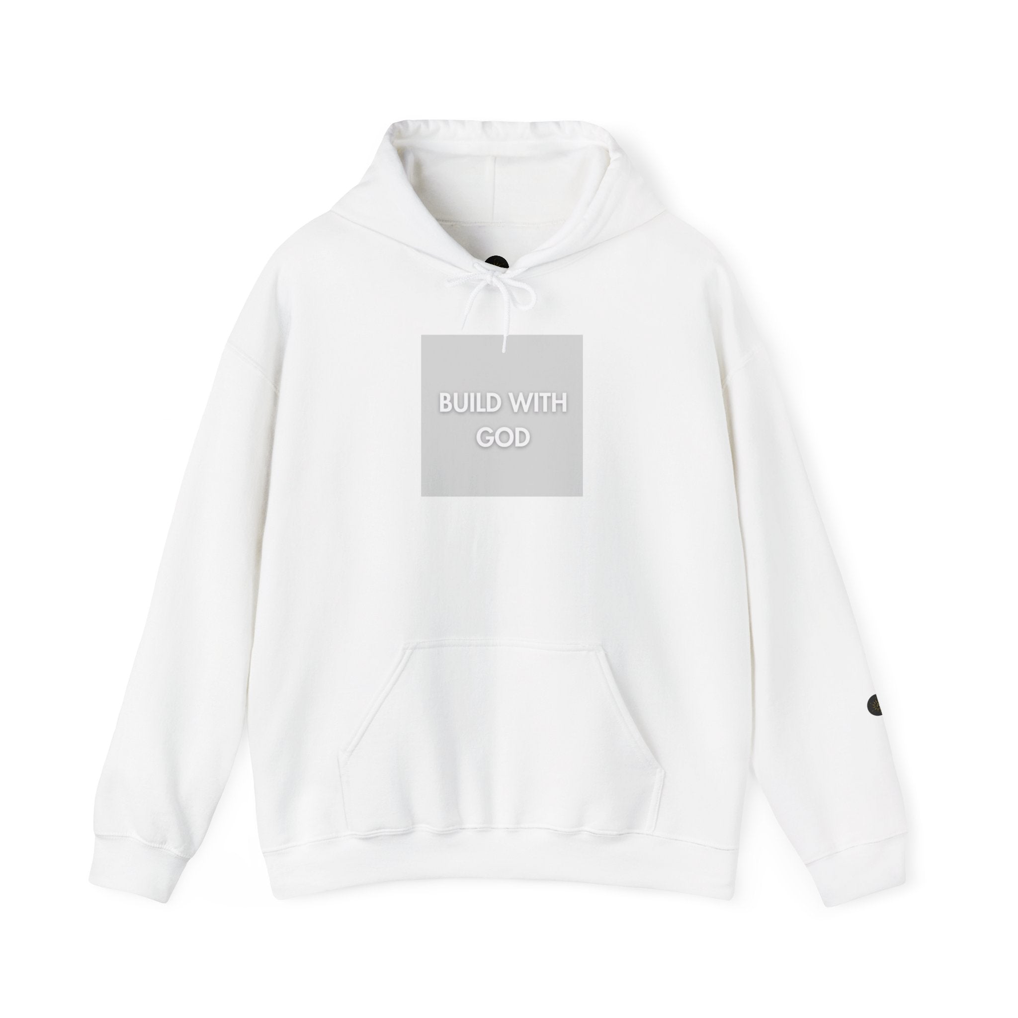 Build With God Hoodie — Faith-Inspired Christian Pullover